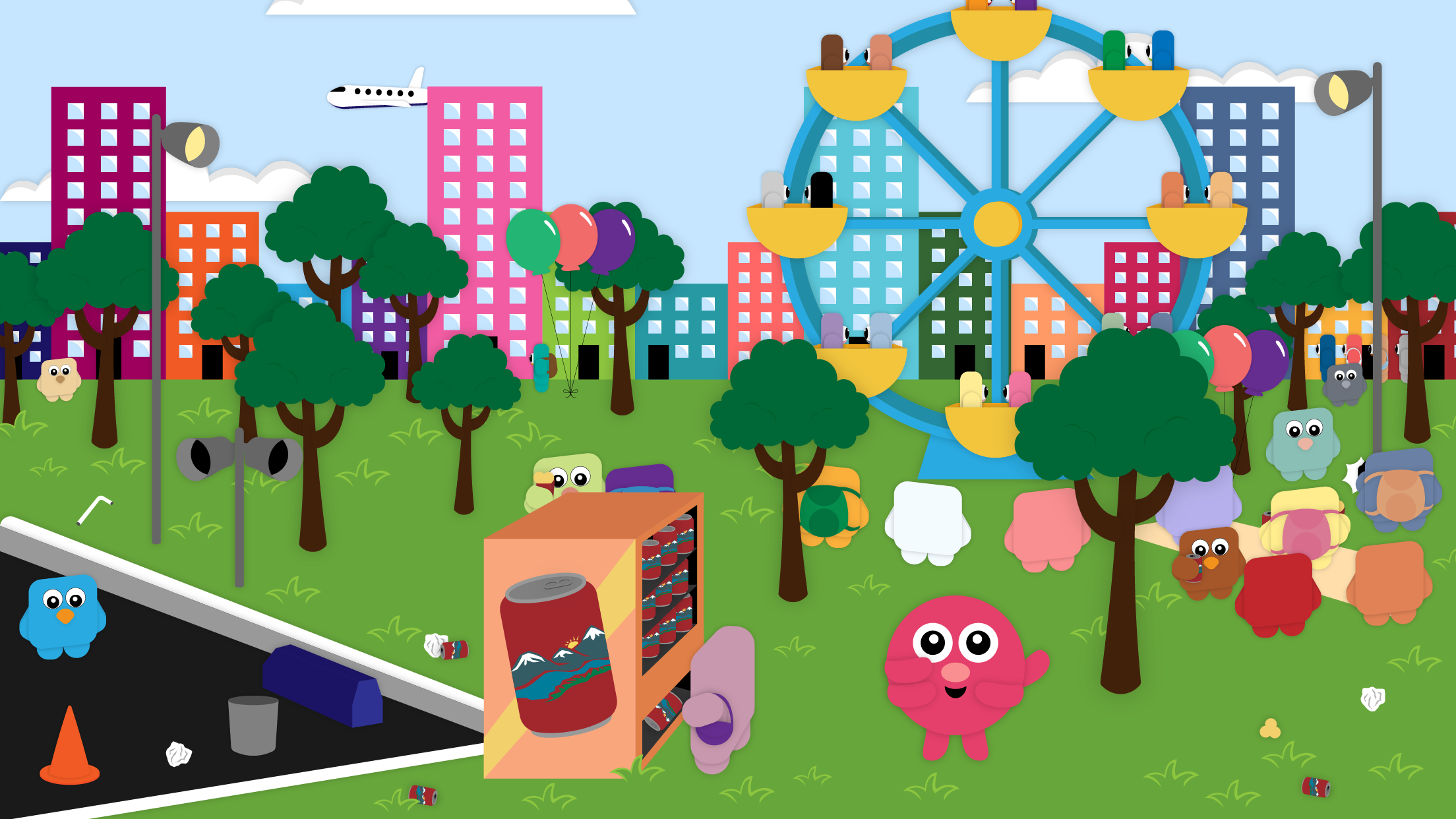 Little Cuddly interactive world — ad-free multilingual toddler learning app